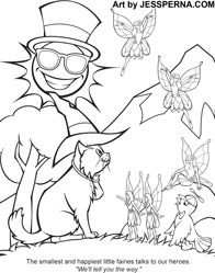 Coloring Page Book Illustrator