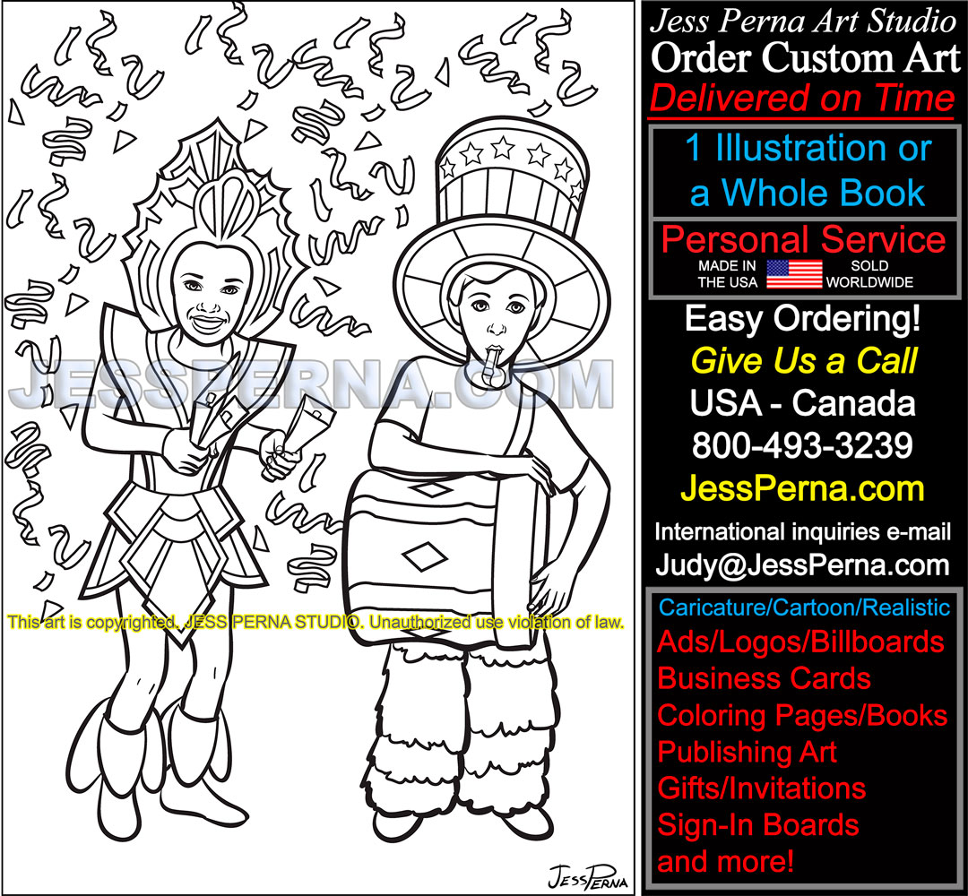 Children's Coloring Pages Book Illustrator for Hire
